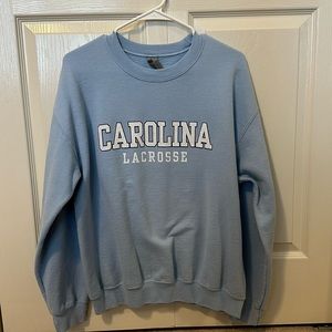 UNC Carolina Lacrosse Crewneck size Medium